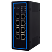 ATOP EHG6408 - Industrial 8-port Unmanaged Gigabit Switch (PoE optional)