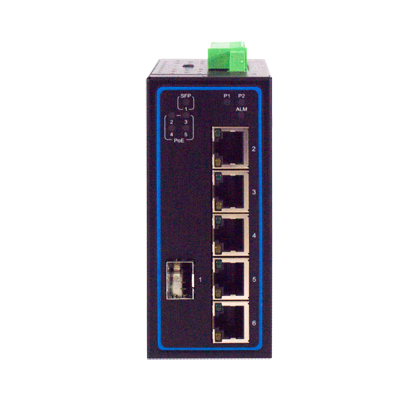 ATOP EHG7306 Switches - Industrial 6-Port Unmanaged Gigabit Ethernet, PoE