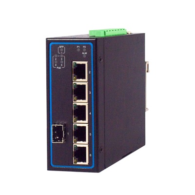 ATOP EHG7306 Switches - Industrial 6-Port Unmanaged Gigabit Ethernet, PoE