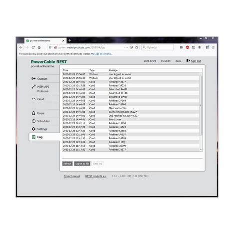 NETIO PowerCable 101S - Wi-Fi Remote Power Switch - IEC320 Plug & Socket