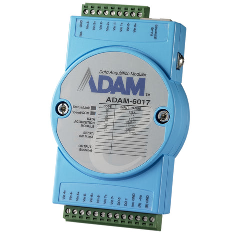 8 Channel Analog Input w / DO Ethernet Module ADAM 6017