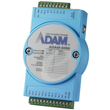 6 Isolated Digital Inputs & 6 Power Relays Module ADAM 6066