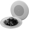 SPKR-8C-T White Ceiling Flush Mount Speaker with Volume Control