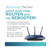 The rebooter can automatically monitor your internet connection; reboot when internet is not available; or manually reboot your router