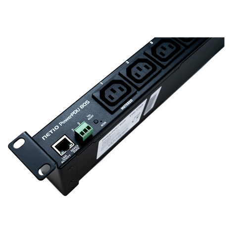 Netio PowerPDU 8QS, 8x IEC-320 C13 switched and metered PDU