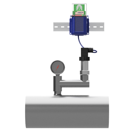 Wireless Pipe Pressure Sensor