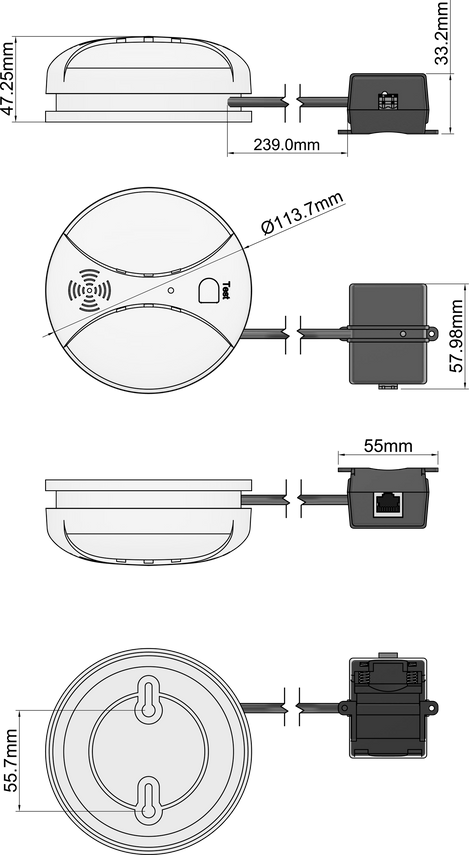 Smoke Detector Sensor
