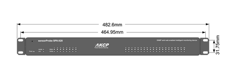 sensorProbe8-X20 - 8 Sensors & 20 Dry Contacts (SP8N-X20)