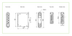 ATOP EH3005 - Unmanaged Fast Ethernet Switch, 5-Port, Slim-Type