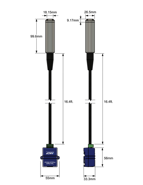 Tank Depth Pressure Sensor
