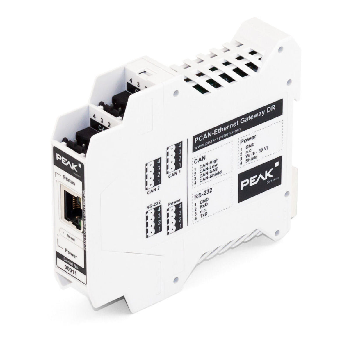 PCAN-Ethernet Gateway DR – IPEH-004010 – Grid Connect