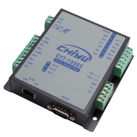 Ethernet RS232 Converter with Remote IO - CYT-133SC