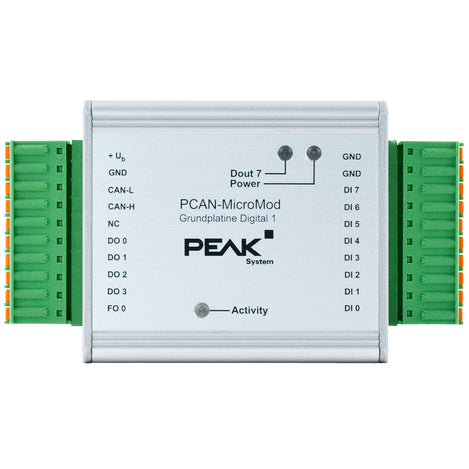 PCAN-MicroMod Digital D1 Module Top