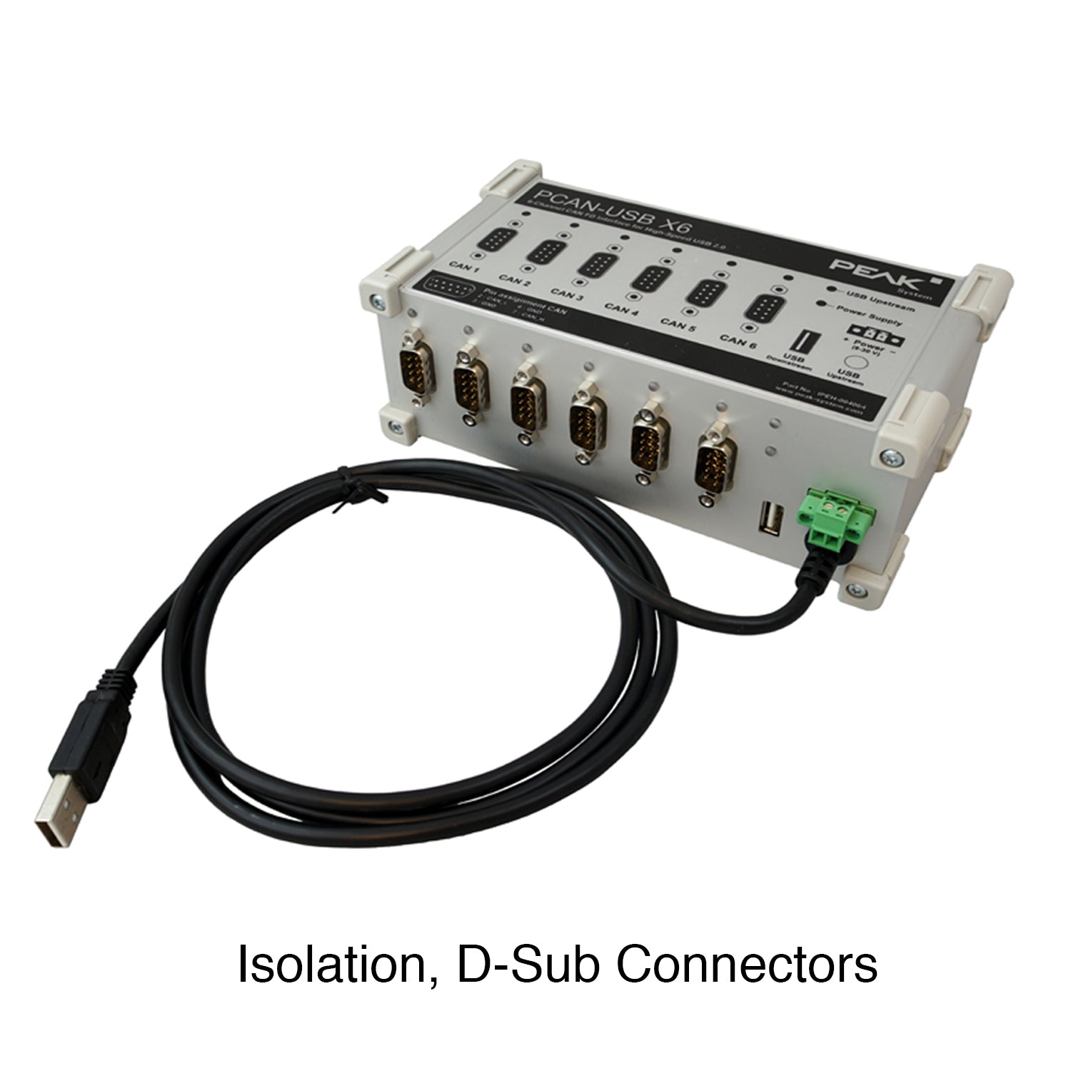 その他 PCAN-USB FD ADAPTER GC-CAN-USB-FD PCAN-USB FD - CAN FD USB Adapter by Peak-System – Grid Connect