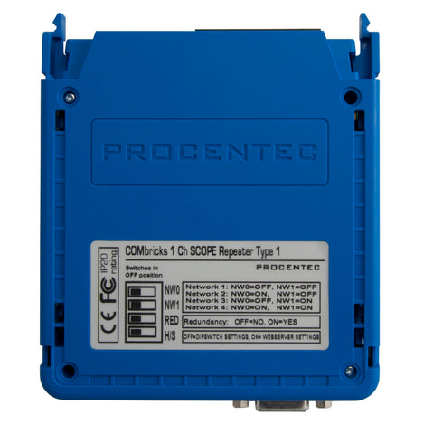 COMbricks 1 Channel SCOPE Repeater Module Left Side