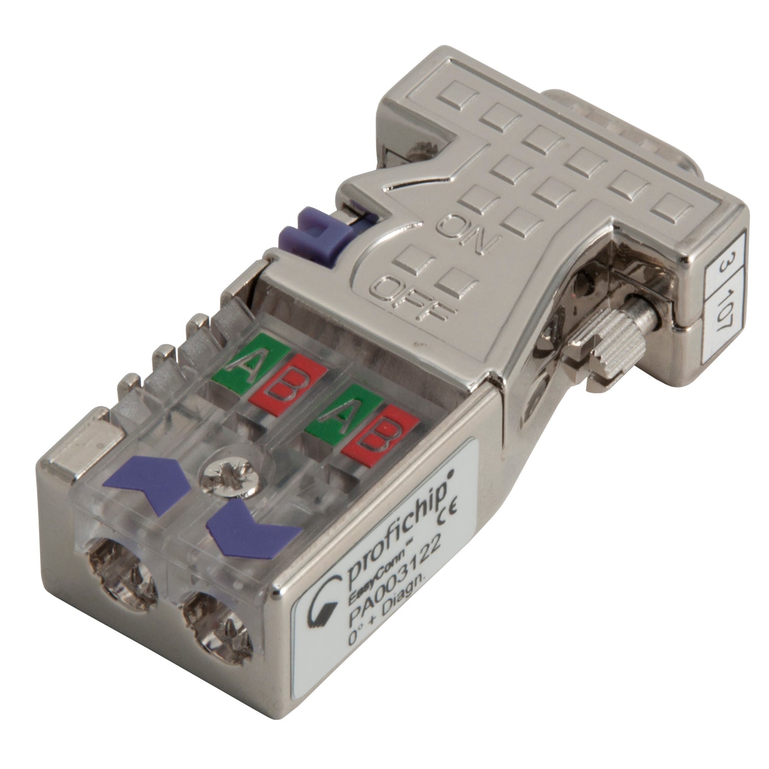 PROFIBUS Connectors Straightthrough with Diagnostics Grid Connect