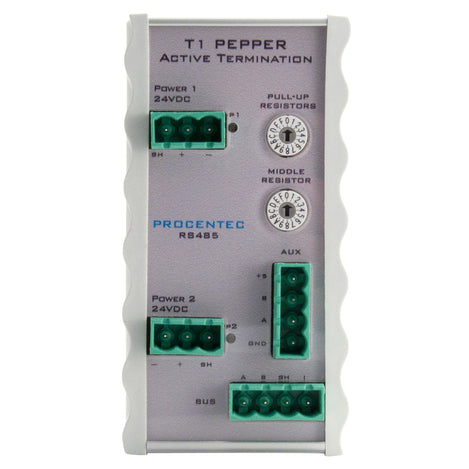 PROFIBUS Adjustable Active Terminator - Pepper - Front