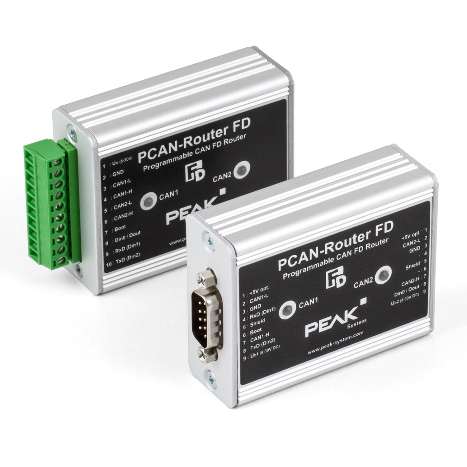 PCAN-Router FD - CAN FD and CAN Router - DB9 Connector – Grid Connect